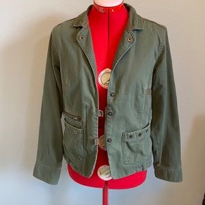 Columbia Army Green Lightweight Jacket - S